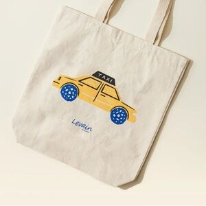Levain Bakery taxi cab tote bag